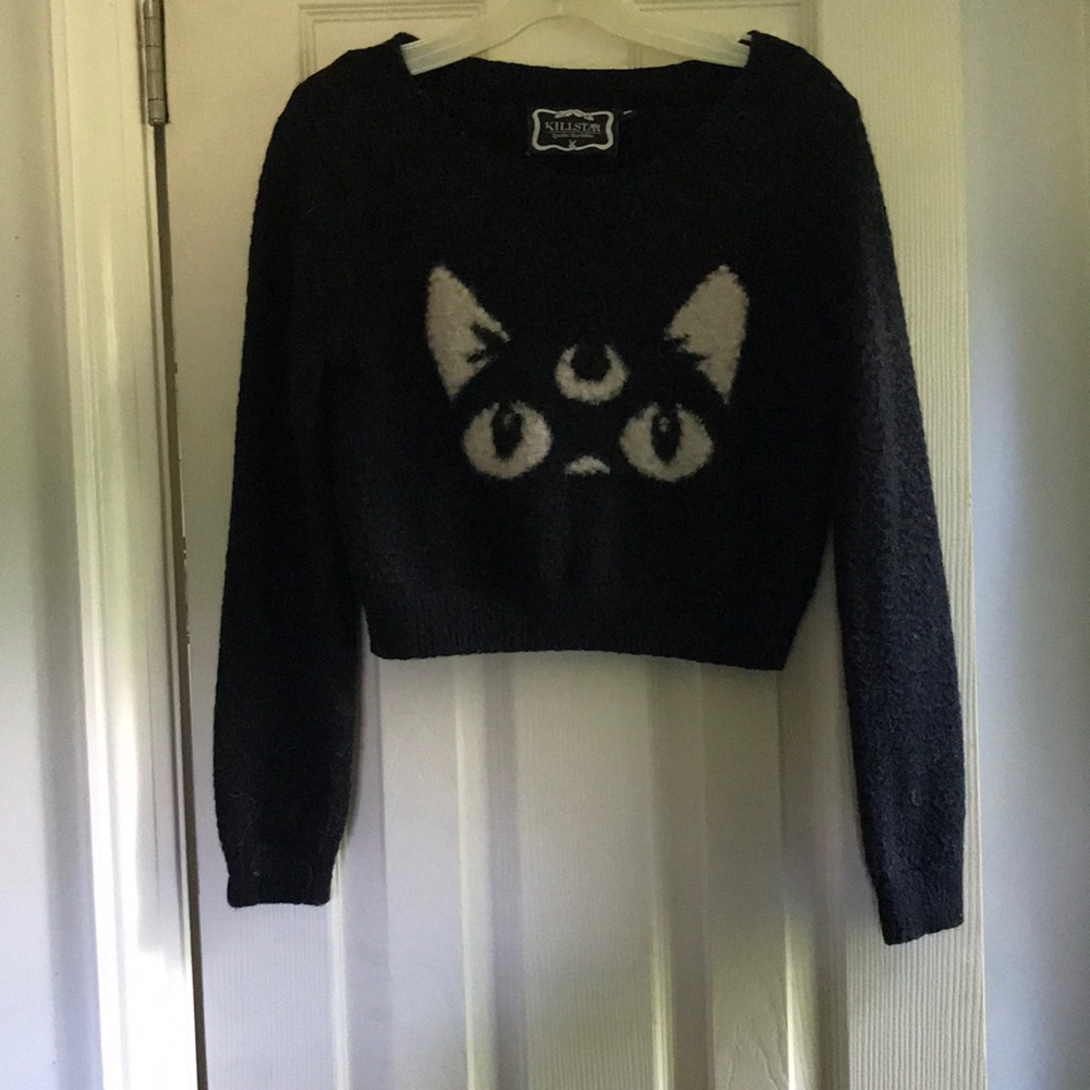 Kill star cropped Luna sweater